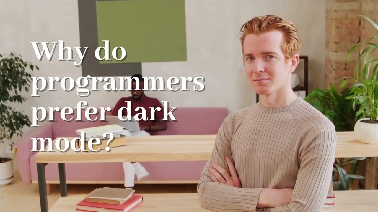 Why do programmers prefer dark mode programmingjokes youtube