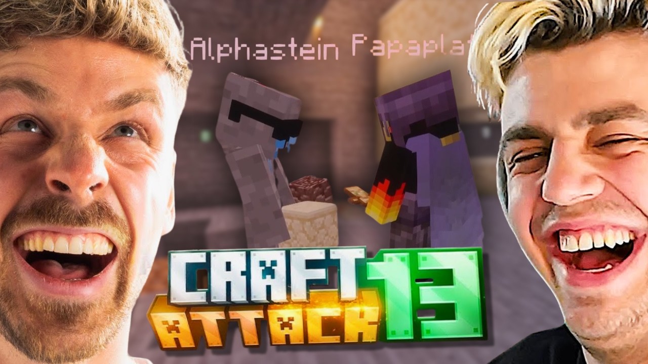 Das DÜMMSTE CRAFT ATTACK EVENT von ALPHASTEIN & REWI | Craft Attack 13 Folge 10 | Uncut