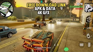 How to Install NEW Graphics modpack for GTA SA Definitive Android (Mobile)🔥| 4k GFX