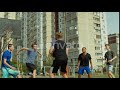 Basketball Player Making Block Shot During Game Stock Footage Envato Elements 