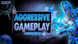 FULL RUSH GAMEPLAY🔥| CONQUEROR LOBBY🔥| BGMI LIVE | BadshahIsLive