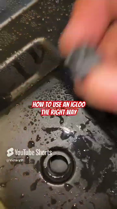 How to correctly use an igloo cooler