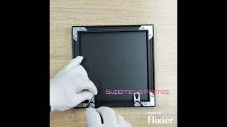 Metal Floater Frame for Stretched Canvas Assembly Guide