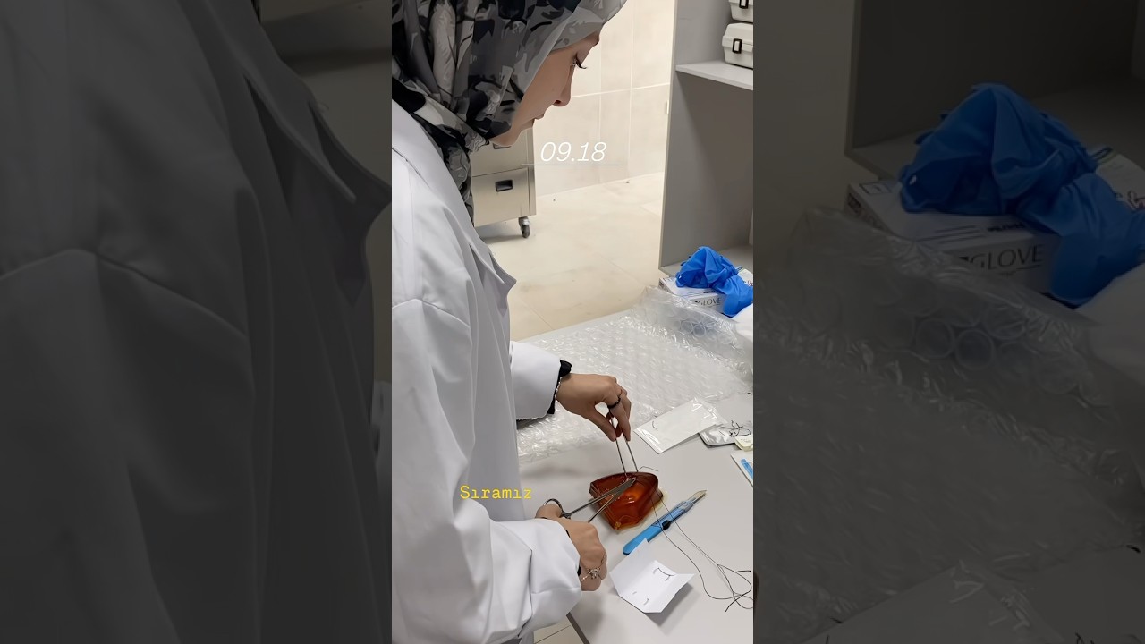 Sütur atma günü vlog ✨🎀 