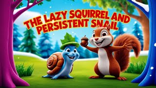 The Lazy Squirrel and the Persistent Snail | Funny Moral Story for Kids | short story in English Actualización