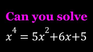 Famous I Solved A Quartic Equation in Two Ways Wealth