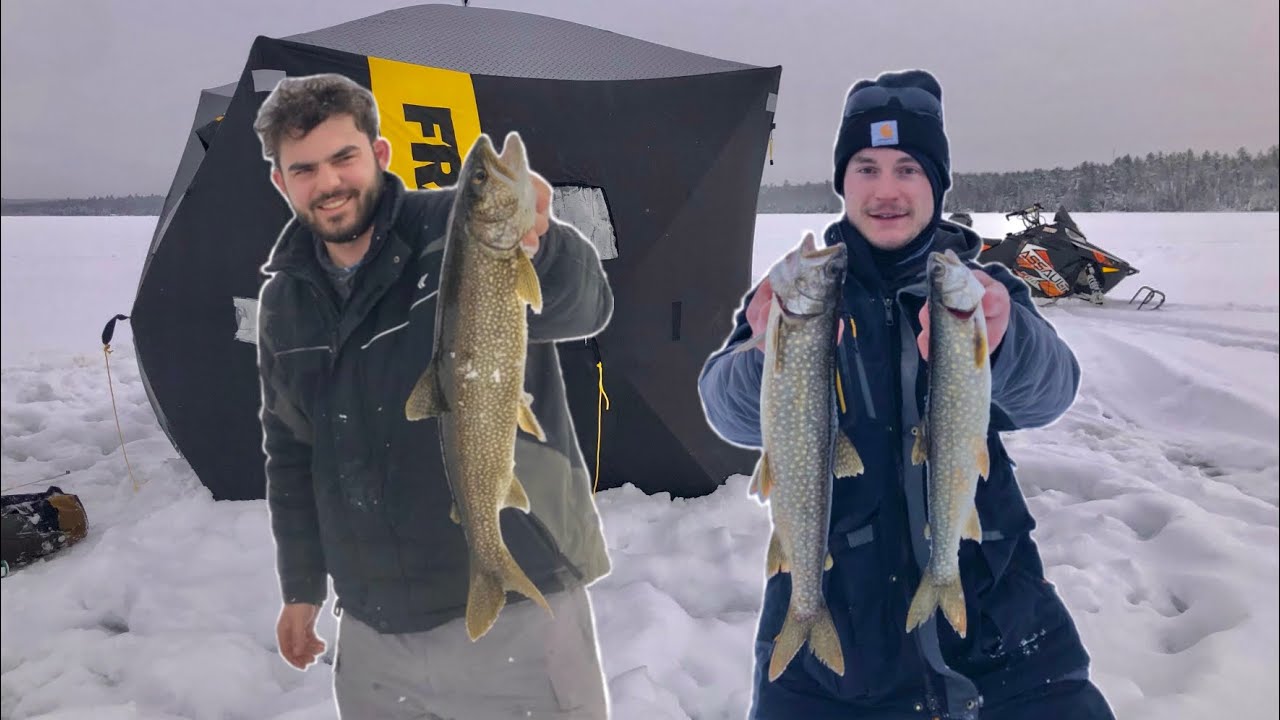 Ice Fishing Bancroft Trout - Catch and Cook!