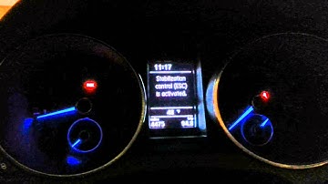 Golf R Stability Control / ESP / ESC disabled!!