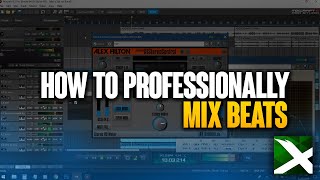 How To Professionally Mix A Beat Mixcraft 8 Tutorial