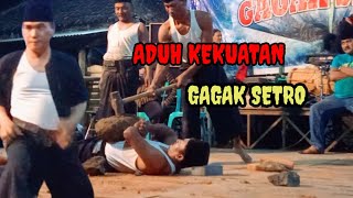 DEBUS PENCAK SILAT GAGAK SETRO, AKSI PENDEKAR ADUH KEKUATAN#purwanto#channel#gagaksetro