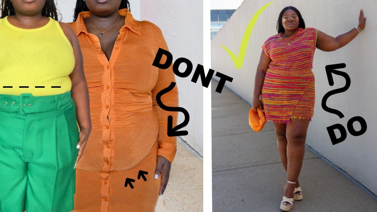 How to Instantly Hide Big Belly Without Shapewear #stylehacks