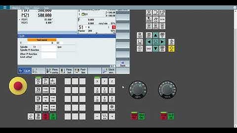 SINUMERIK 828D & SINUMERIK 480DSL GUIDE...full explanation of Siemens cnc controller part 2 - MCP