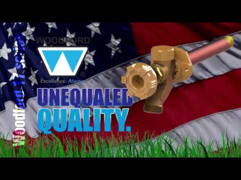 Woodford Model 17 Outdoor Faucet Sillcock Feature Video Youtube