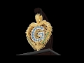 Vidéo: Pendentif 3D CAO avec lettre G