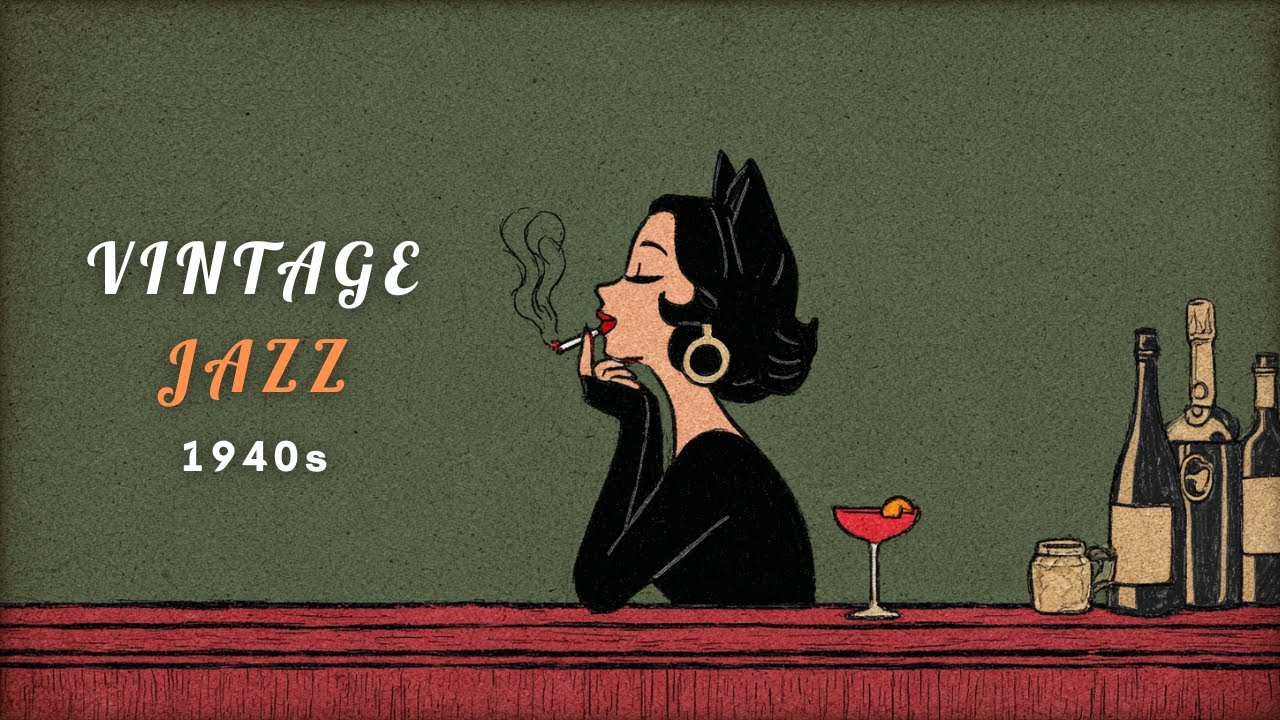 1940's Vintage Jazz Playlist - City mist and brass dreams. | MEOW JAZZ