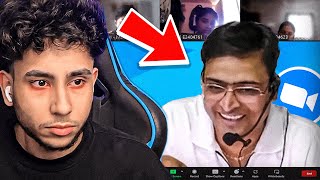 Fission gets ROASTED by teacher on ONLINE CLASS