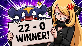 He creado a CYNTHIA en Pokémon CHAMPIONS...