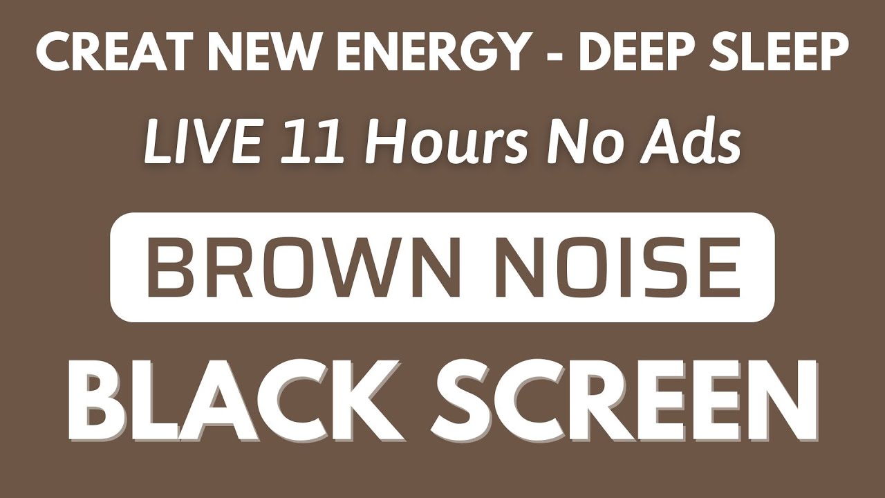 Deep Sleep With Green Noise To Create New Energy - Black Screen | Sound In 11 Hours No ADS