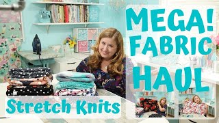MEGA Stretch Knit Fabric Haul