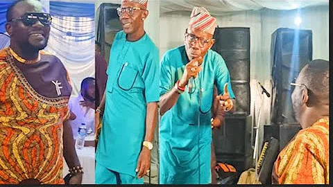 See What Actor Princess Lanko Did For Yomi Fabiyi That Got People Laughing At D Premiere IGBO ODAJU