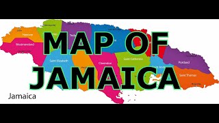 خريطة جامايكا