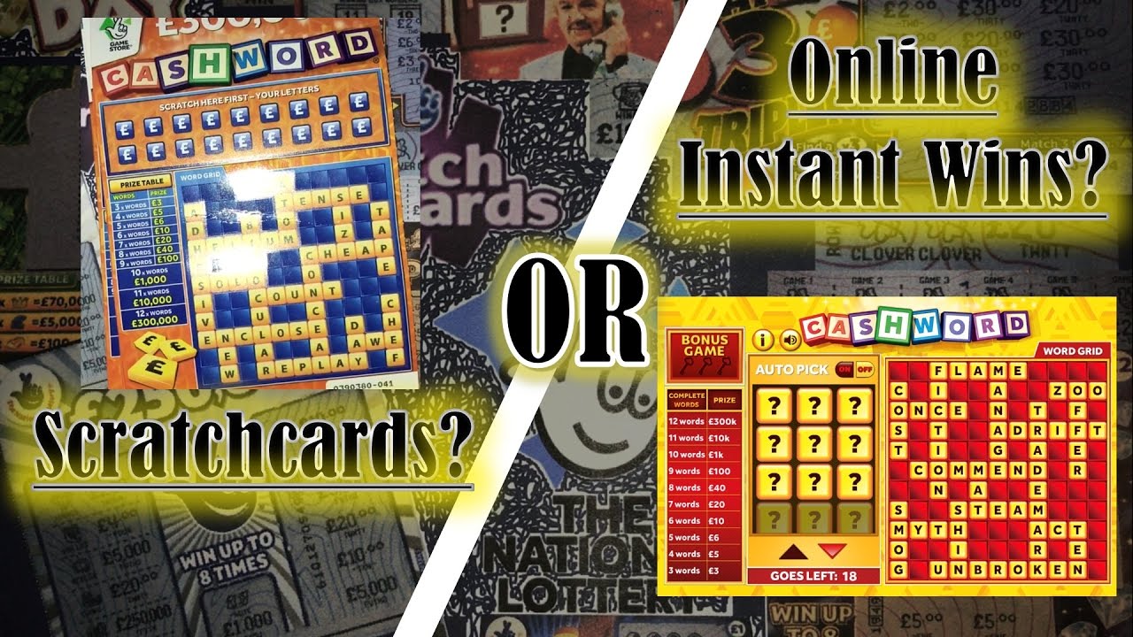 Scratchcards OR Online Instant Wins? © Series 1 Episode 6 of 10 YouTube