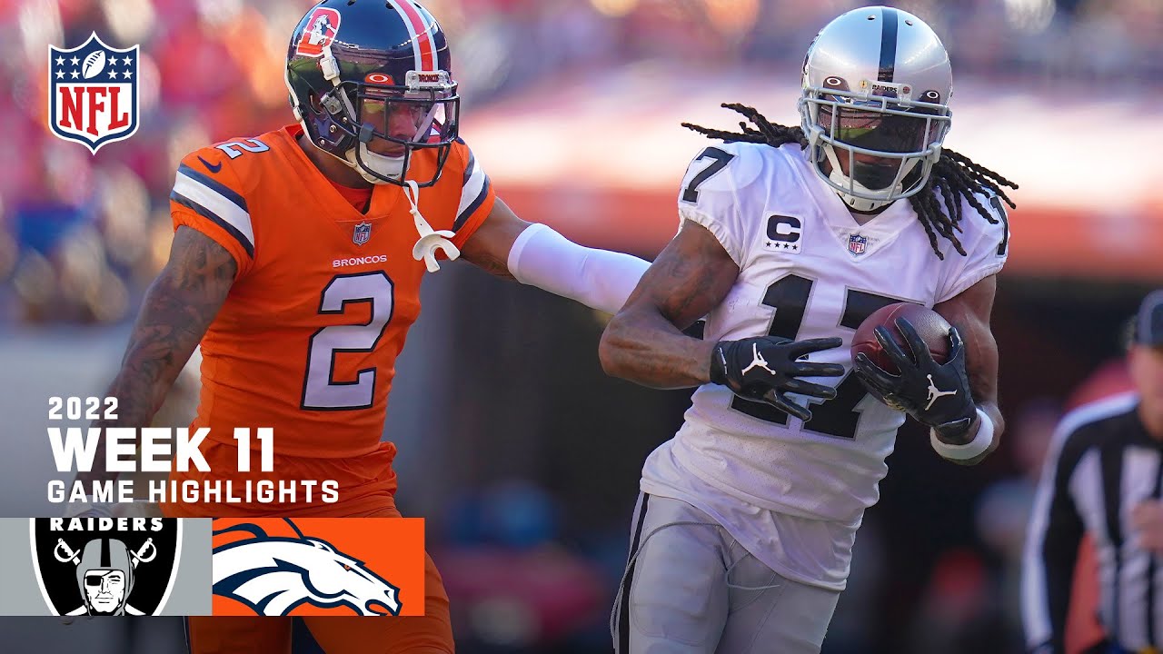 Raiders vs. Broncos live stream: How to watch Week 11 NFL matchup