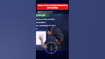 Pauli’s Exclusion Principle #neetchemistry #neet2026 #vedantuneettamil