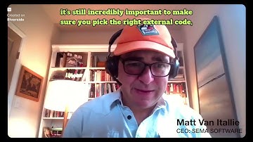 Interview with Matt Van Itallie from SEMA SOFTWARE (Preview).