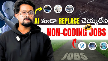 AI కూడా Replace చెయ్యలేని Top Trending🥳🥳 Non Coding Jobs | FLM