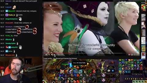 Asmongold Watches "Create worlds - Join Blizzard and Entertain the Universe!"