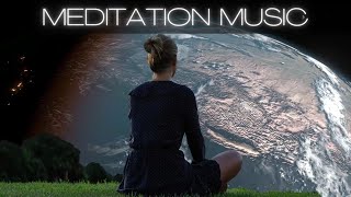 Relaxing Above the Earth | 1 Hour Deep Sleep Meditation | Space Ambient Music