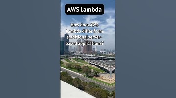 How does AWS Lambda differ from server based Applications #shorts  #devops  #azure  #infra #aws #gcp