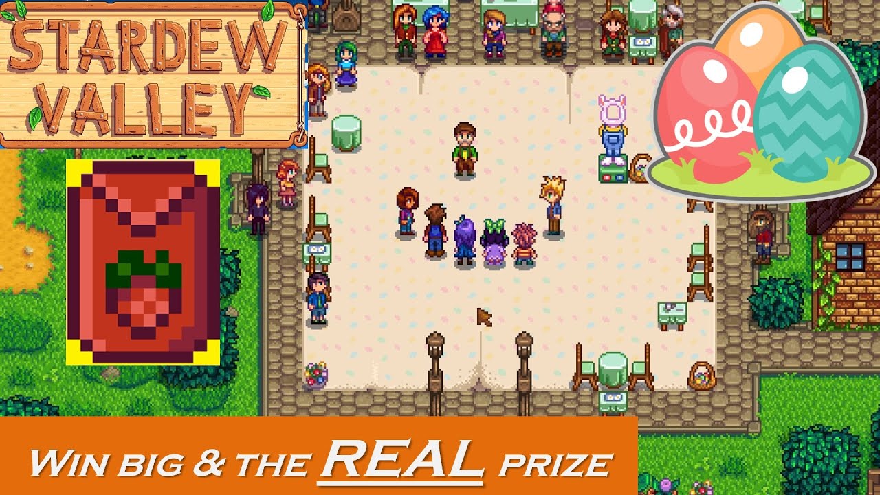 stardew valley spring seed  2022  Win the Stardew Valley Egg Festival and How to Get Strawberry Seeds