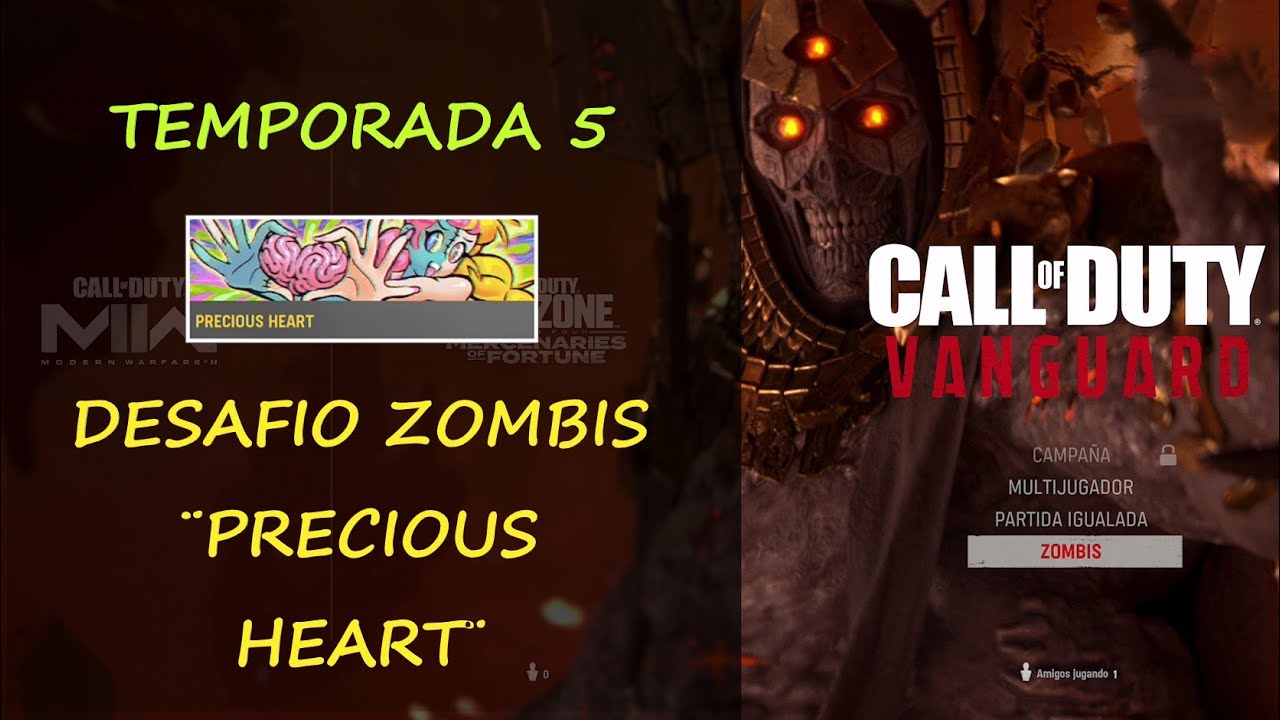 PRECIOUS HEART - Desafío 14 (Prestigio Nvl 130) Zombis Temporada 5 ...