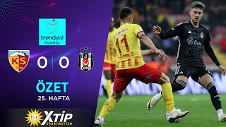 Merkur-Sports | M. H. Kayserispor (0-0) Beşiktaş - Highlights/Özet | Trendyol Süper Lig - 2023/24