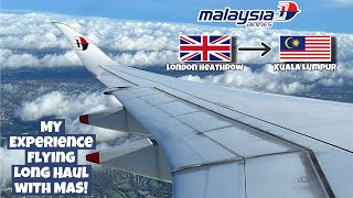 Long Haul With Malaysia Airlines! How Good Are They? | 🇬🇧 London Heathrow ✈︎ Kuala Lumpur 🇲🇾