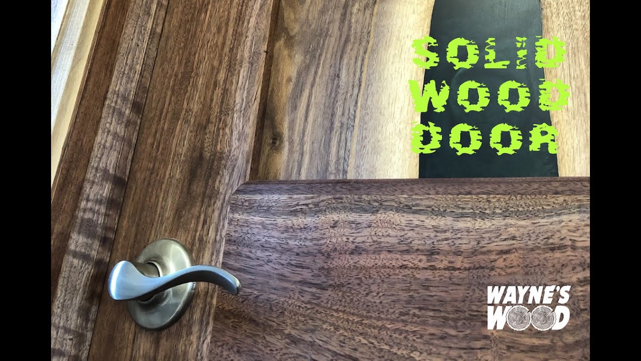The most Amazing Solid wood epoxy door YouTube