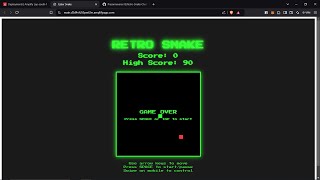 Retro-Snake-Challenge screenshot 5