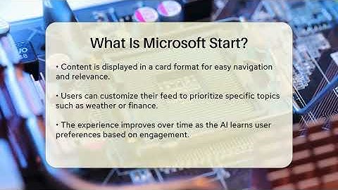 What Is Microsoft Start? - Talking Tech Trends