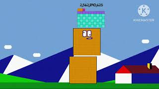 Tetrations Of 15 Band Sga Numberblocks Band