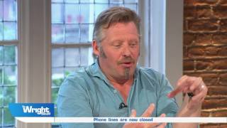 The Wright Stuff: Motorbike star, Charley Boorman, show us his gruesome scars! #WrightStuff