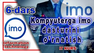 Kompyuterga Imo Dasturini Ornatish Va Ishlatish