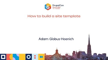 How to build a site template