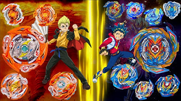【彼得豬 PeterPig 】 爆烈世代 歷代對決 黃山亂太郎『邪神』VS 『戰神』蒼井霸斗