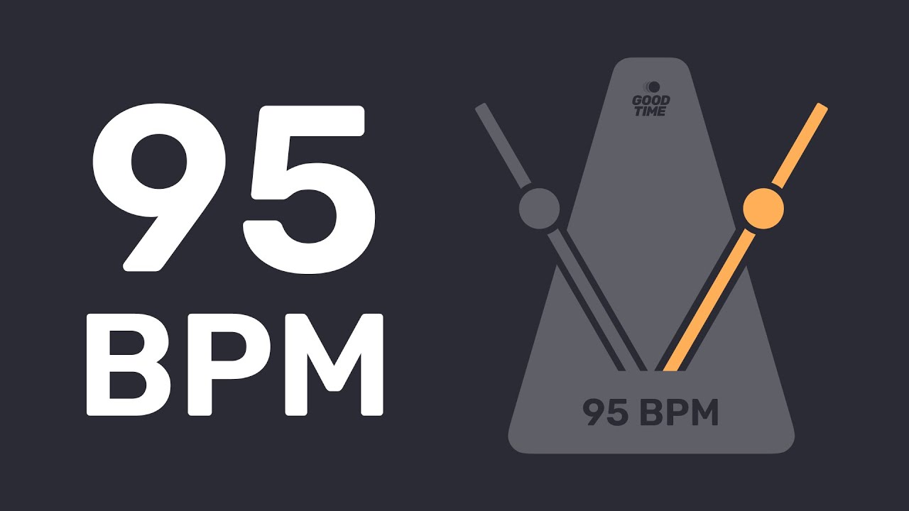 95 BPM Metronome | Good Time - YouTube