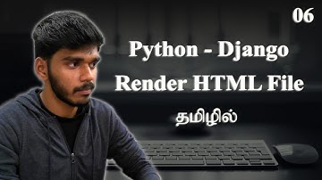 How to Rendering HTML Files using Templates ? | Tamil