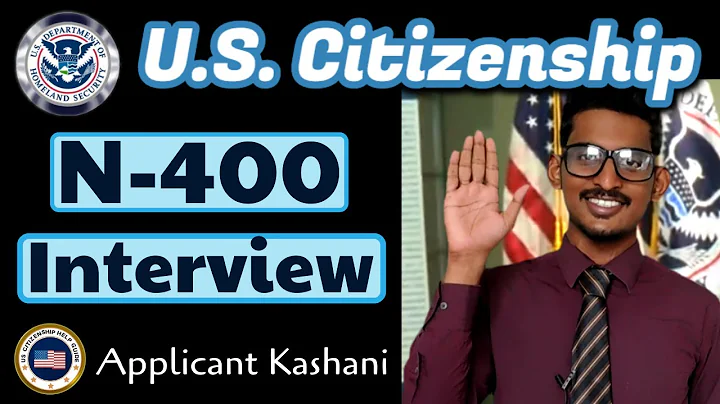 U.S. Citizenship Mock Interview Applicant Kashani ...