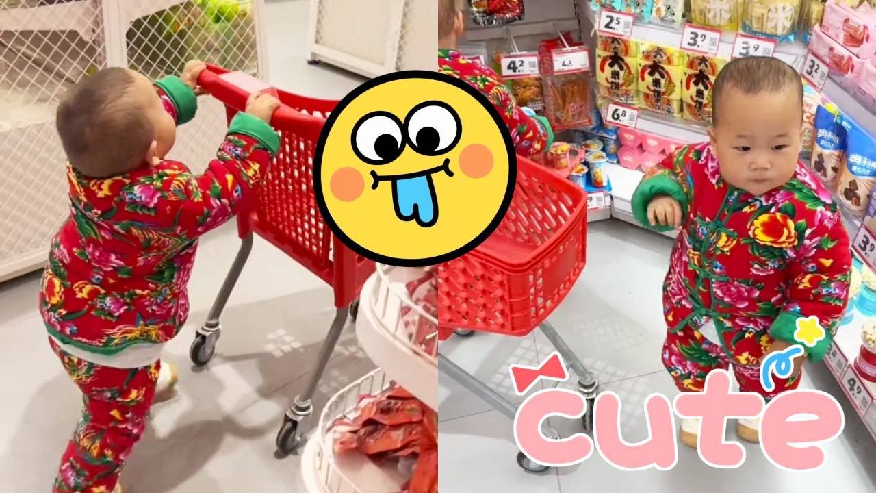 Two little kids wearing brightly colored floral jackets came to buy some treats!