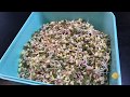 مطبخ الأكلات العراقية - طريقة أستنبات البذور هذا الڤيديو مفيد لمرضى السرطان ولتقوية المناعة
